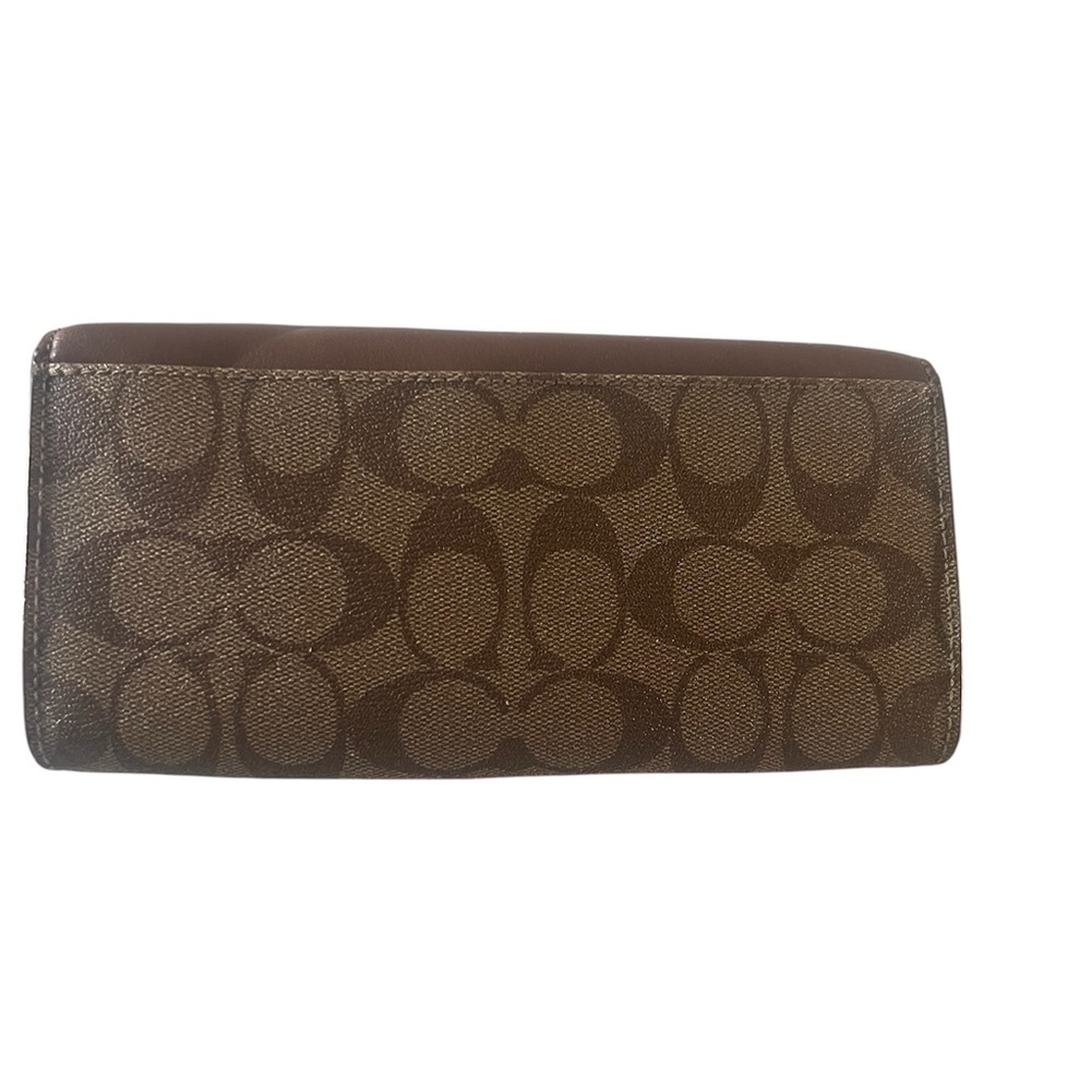 Coach Brown Signature Wallet - Picture 9 of 9